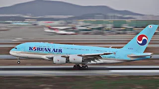 AWESOME EARLY EVENING PLANE SPOTTING at ICN | Incheon Airport Plane Spotting [ICN/RKSI]