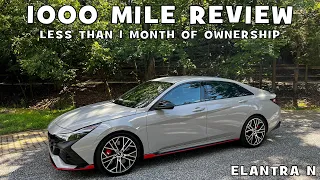 My First 1000 Miles of Owning My 2022 Hyundai Elantra N