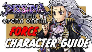 DFFOO SETZER FR FORCE ECHO CHARACTER GUIDE & SHOWCASE! BEST ARTIFACTS & SPHERES! THE NEXT QUINA!!!