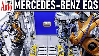 Mercedes-Benz EQS (2021) - Production of Batterys | NewsAuto