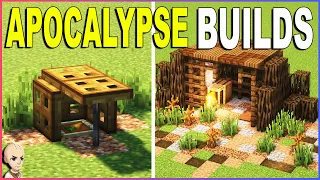 Minecraft: 15+ Apocalypse "THE LAST OF US" Build Hacks and Ideas.