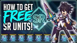 How To Get FREE SR Units in GrandChase!