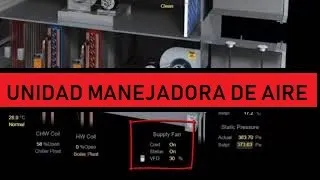 UNIDAD MANEJADORA DE AIRE FUNCIONAMIENTO DE PARAMETROS DE CONTROL UMA UTA EN HVAC