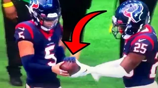 NFL Rigged: Magnetic Glove Gets Stuck to the Football