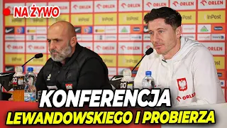 🔴ROBERT LEWANDOWSKI I MICHAŁ PROBIERZ - KONFERENCJA PRASOWA [NA ŻYWO]