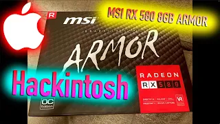 MSI RX 580 8GB ARMOR / MACOS 12 MONTEREY / MACOS 13 VENTURA / HACKINTOSH! - ALEXEY BORONENKOV