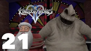 KINGDOM HEARTS 2 1.5 + 2.5 REMIX Gameplay Walkthrough|1080p HD | PS4 Pro - Part 21 - Sandy Claws