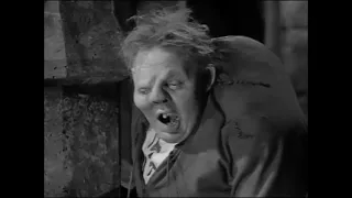 Charles Laughton "Why was I not made of stone, like thee?" - 'The Hunchback of Notre Dame' (1939)