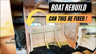 Can we FIX these PROBLEMS on our PROJECT REBUILD BOAT - EP.91