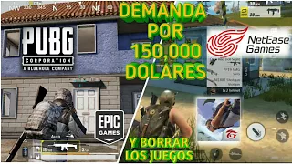 PUBG DEMANDA POR 150,000 $ A NETEASE , RULES KNIVE FORTCRAFT ELIMINAR FREE FIRE [FERNAN JUEGOS]