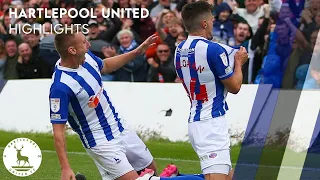 Extended Highlights | Hartlepool 1-0 Crawley Town | 7th August 2021