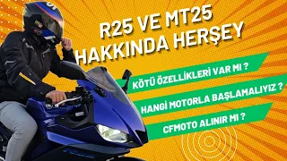 R25 VE MT25 HAKKINDA TÜM BİLGİLER! EKSİKLERİ NELER? CFMOTO'NUN GELECEĞİ HAKKINDA...