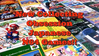 New Collecting Obsession Japanese N64 Games!!