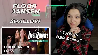 First Time Reaction to Floor Jansen - Shallow | Beste Zangers 2019