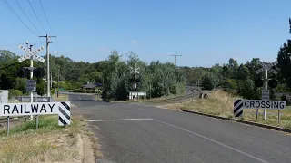 Rowe St Regional Rail Crossing, Castlemaine, VIC