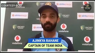 Ajinkya rahane speaks about steve smith