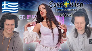 Norwegian and Lithuanian React to + Rate: Greece | Eurovision 2024