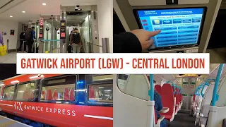 Из лондонского аэропорта Гатвик в Лондон-Сити - GATWICK EXPRESS