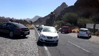 Дорога на вулкан Тейде со стороны Эль-Медано и Гольф-дель-Сур