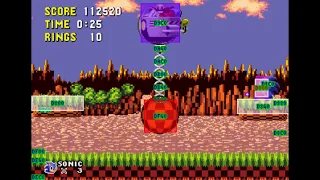 [TAS] Sonic the Hackable in 5:08.98 [Camhack + Solidility display]