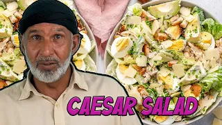 Tribal People Never Heard of Caesar Salad Before, stunned when tried it!!