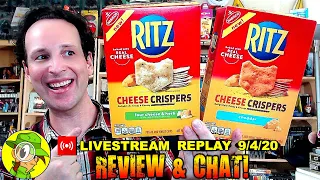 Ritz® CHEESE CRISPERS Review 🧀🛑 | Livestream Replay 9.4.20 | Peep THIS Out! 🕵️‍♂️
