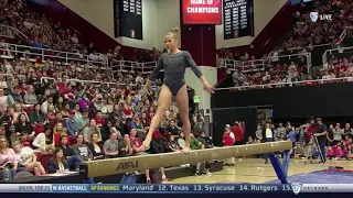 Madison Kocian (UCLA) 2019 Beam vs Stanford 9.575