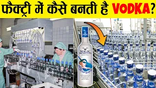 फैक्ट्री में vodka कैसे बनती है? VODKA MAKING PROCESS | FACTORY PROCESS