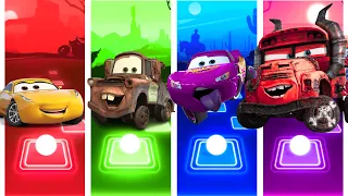 🏎️ Cruz Ramirez 🆚 Tow Mater 🆚 Lightning McQueen 🆚 Miss Fritter