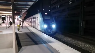 RER E - Rosa Parks (MI2N EOLE et z50000) de nuit