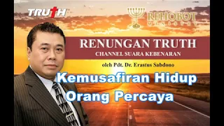 Kemusafiran Hidup Orang Percaya | Renungan 30 Oktober 2019