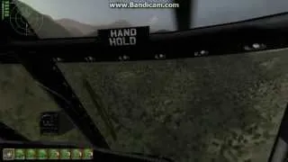 arma2- падение вертолёта