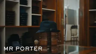 How Borsalino Makes A Men's Fedora Hat | MR PORTER