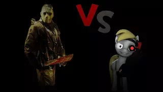 [Gmod vs Horror Movie] Derpigun meet Jason