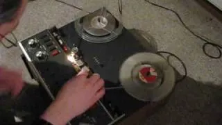 Revox A77: How to create a reel-to-reel tape loop