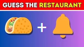 Guess the Fast Food Restaurant by Emoji - Food Emoji Quiz 🍔🍟🍕🌭 2024