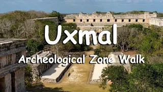 Uxmal Archeological Zone Walk  (Mexico, Yucatan)