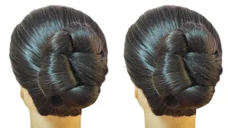 *New* & *Easy* Juda bun hairstyle for party with tricks || Super easy hairstyle | Girls hairstyle