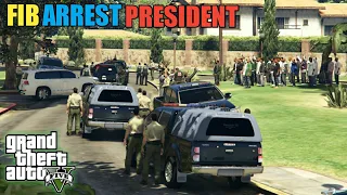 GTA 5 | FIB Arrest President | Raid in President's House | Game Loverz