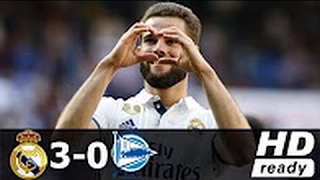 Real Madrid vs Alavés 3-0 - All Goals and Highlights - La Liga 2017 HD