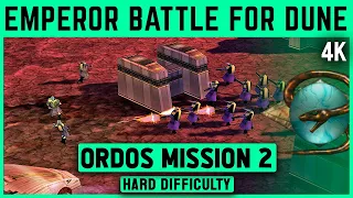 Emperor: Battle For Dune 4K - Ordos Mission 2 - Hard Difficulty