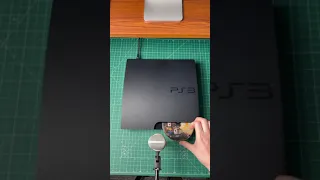 asmr, cleaning PS3 Slim | Lazy ASMR