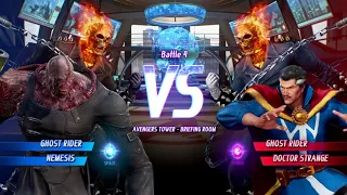 Marvel Vs Capcom Infinite Ghost Rider And Nemesis Arcade Mode