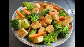 Healthy Tofu Broccoli Stir Fry | Weight Loss Recipe | Healthy Protein Rich Recipe | Vegan Meal