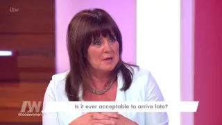 The Loose Women Have A Go At Janet For Being Late | Loose Women