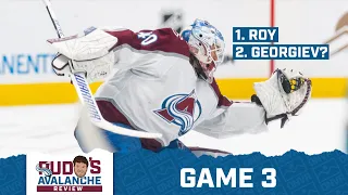 Is Alexandar Georgiev becoming the second best Avs goalie ever? | Avalanche Review Game 3