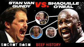 Shaq's beef with Stan Van Gundy exploded when his former coach accused him of flopping