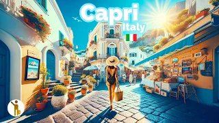 Capri, Italy 🇮🇹 - The Isle of Dreams - 4K 60fps HDR Walking Tour