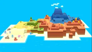 Pokémon Quest China Johto Second Island Volcano Island