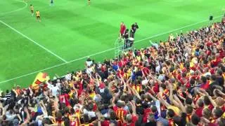 😡 LA COLÈRE DU KOP LENSOIS APRÈS LE 3ème BUT DU HAVRE (Rc Lens-Le Havre 2015)